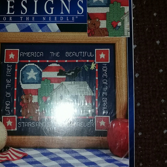 Designs for the needle cross stitch kit - Picture 2 of 3